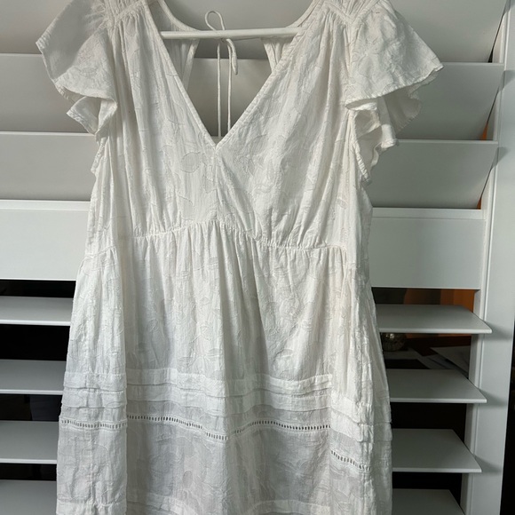 Maeve Textured Open-back Tunic Top, Size M - Picture 3 of 5